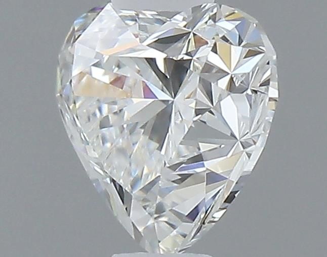 0.59ct Heart F VS1 Natural Diamond