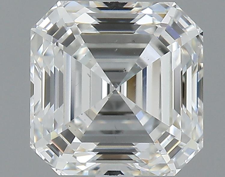 1.08ct Asscher H SI1 Natural Diamond