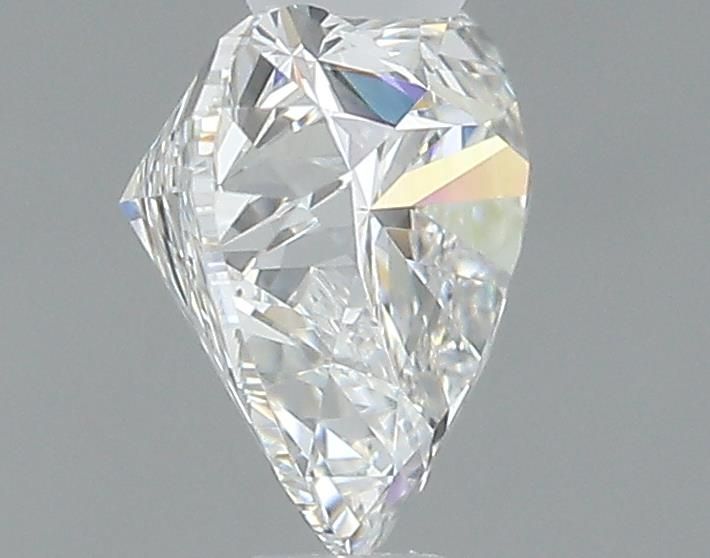 0.58ct Heart F VS1 Natural Diamond