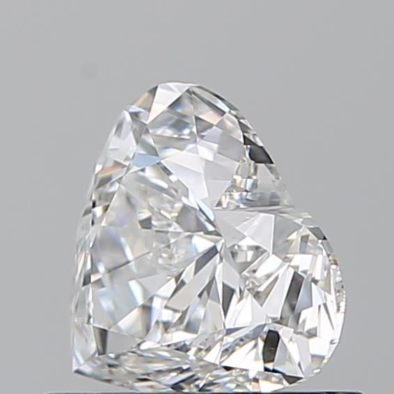0.8ct Heart F VS2 Natural Diamond