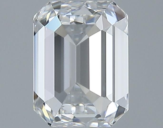0.7ct Emerald E VVS2 Natural Diamond