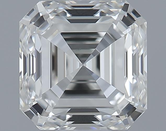 0.71ct Asscher H VS1 Natural Diamond