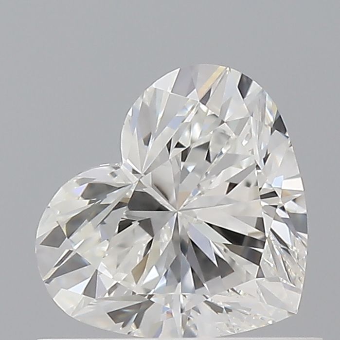 0.7ct Heart G VVS1 Natural Diamond
