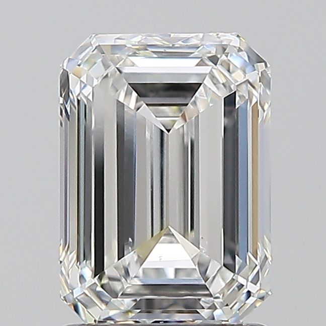 1.5ct Emerald F VS2 Natural Diamond