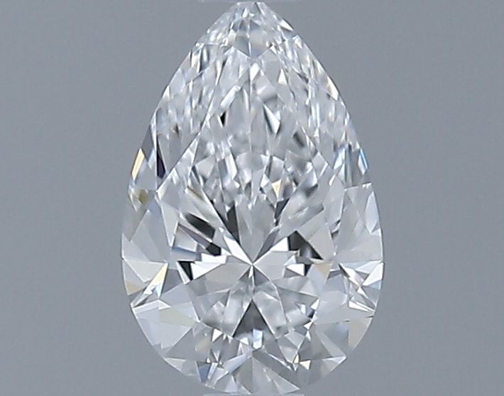 0.54ct Pear D IF Natural Diamond