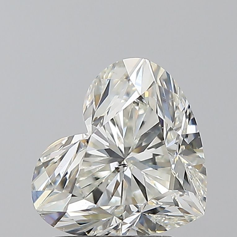 2.02ct Heart J SI2 Natural Diamond