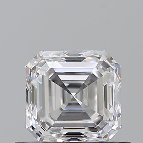 0.72ct Asscher F VS2 Natural Diamond
