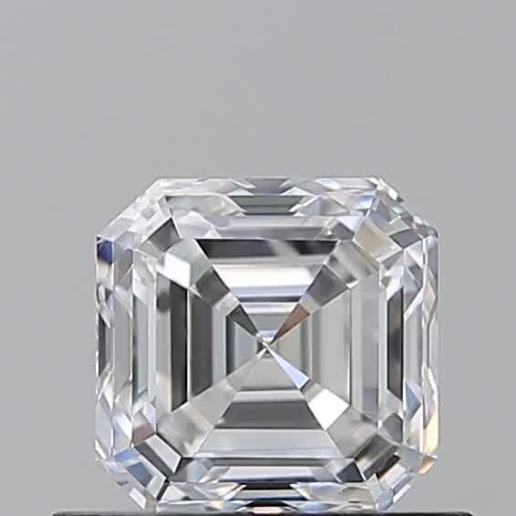 0.7ct Asscher E VVS2 Natural Diamond