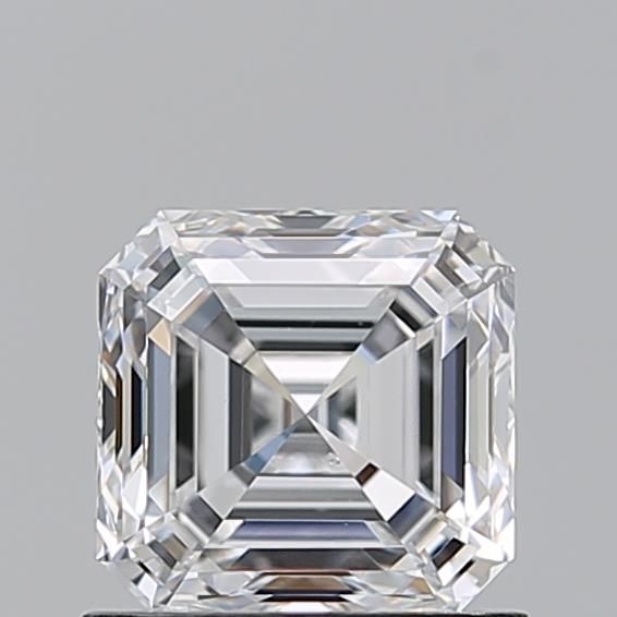 1.01ct Asscher D SI1 Natural Diamond