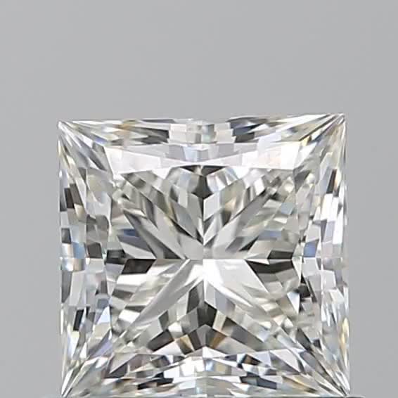 0.92ct Princess J VS2 Natural Diamond