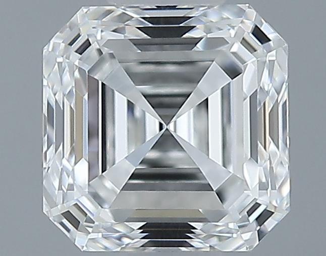 0.72ct Asscher F IF Natural Diamond