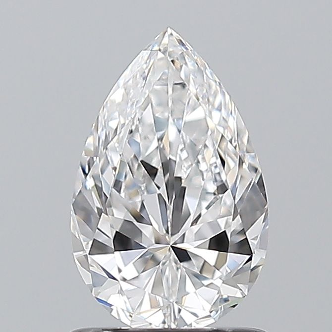 1ct Pear E VVS2 Natural Diamond
