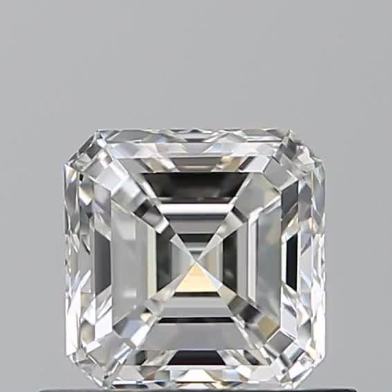 0.7ct Asscher H VVS1 Natural Diamond