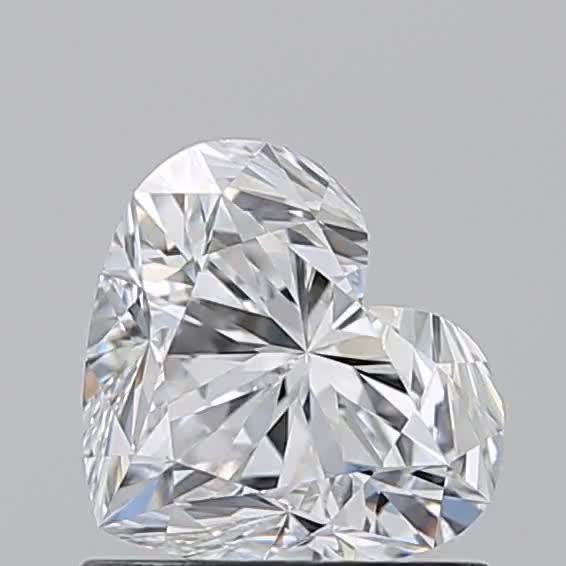 1.03ct Heart D VVS1 Natural Diamond
