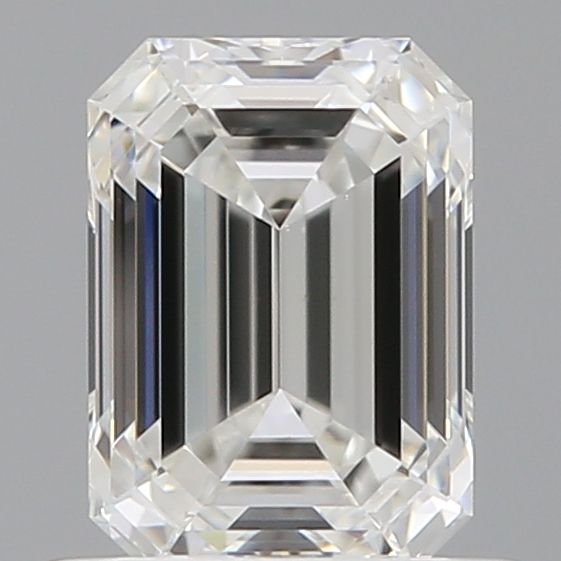 0.72ct Emerald F VS2 Natural Diamond