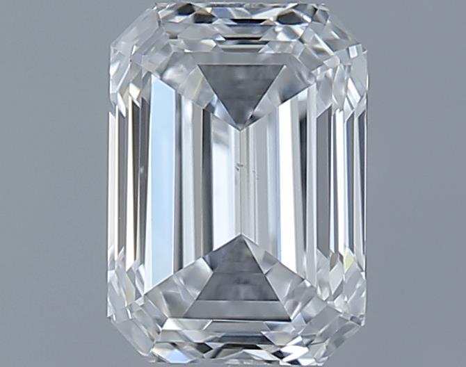 0.62ct Emerald D VS2 Natural Diamond