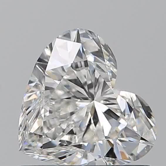 0.82ct Heart G SI1 Natural Diamond