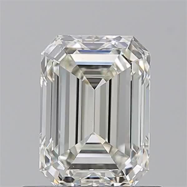 0.9ct Emerald K VVS2 Natural Diamond