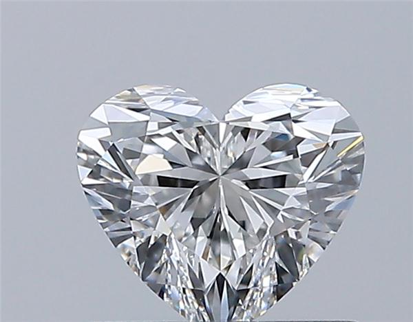 0.6ct Heart F VVS2 Natural Diamond