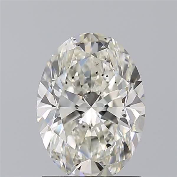 1.53ct Oval J SI2 Natural Diamond