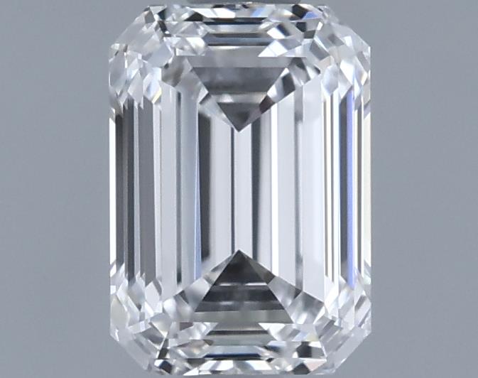 0.74ct Emerald D VVS1 Natural Diamond