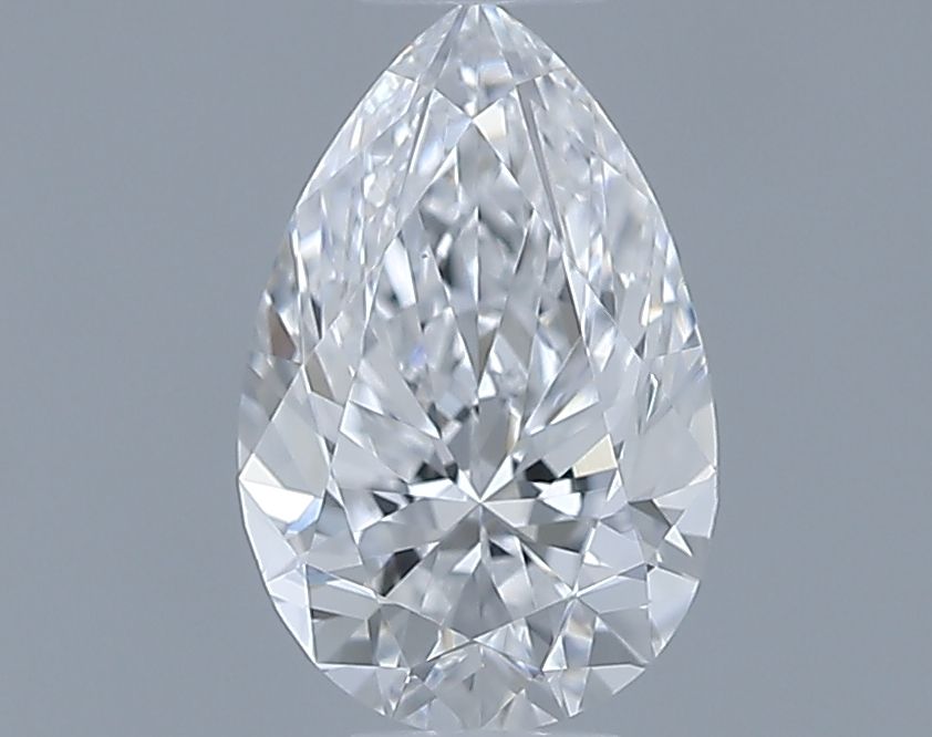 0.7ct Pear D VS2 Natural Diamond