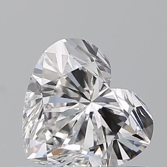 0.7ct Heart E VVS2 Natural Diamond