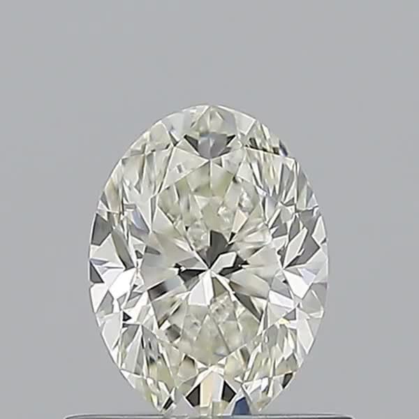 0.7ct Oval J VVS2 Natural Diamond