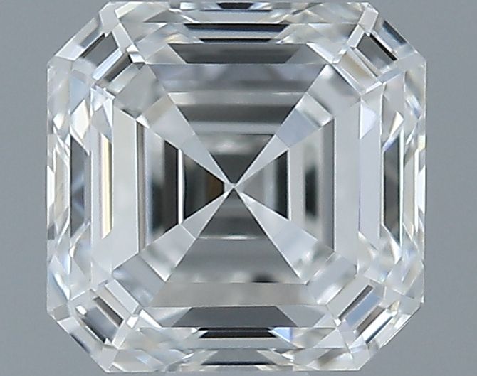 0.71ct Asscher G VVS2 Natural Diamond
