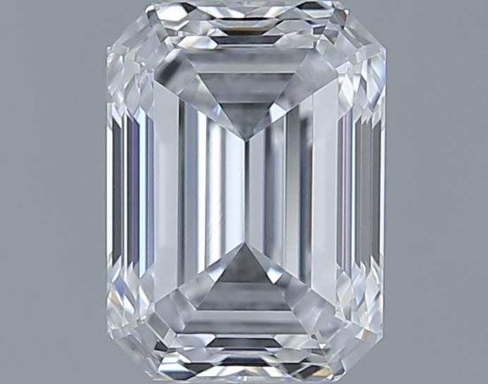 0.7ct Emerald D VVS2 Natural Diamond