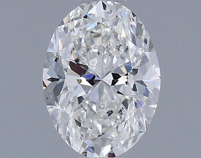 0.9ct Oval F SI1 Natural Diamond