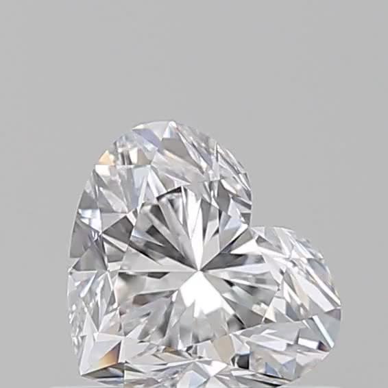 0.55ct Heart D VS1 Natural Diamond