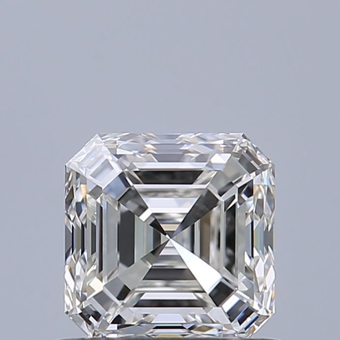 0.71ct Asscher H VVS1 Natural Diamond