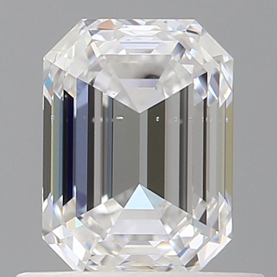 0.91ct Emerald D SI1 Natural Diamond