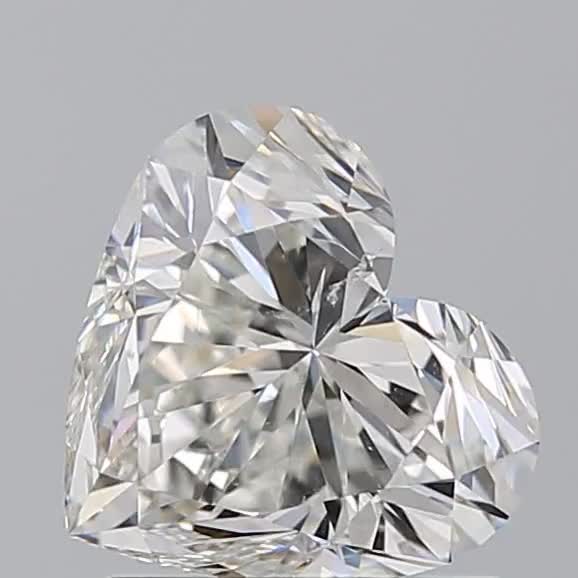 1.5ct Heart H SI1 Natural Diamond
