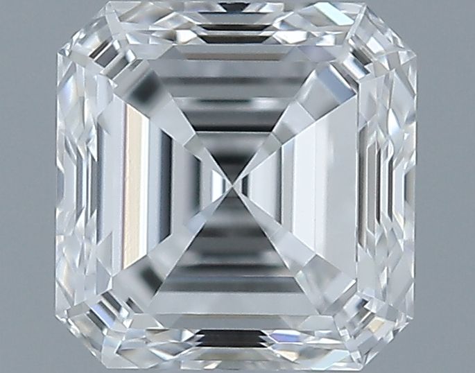 0.61ct Asscher E VVS2 Natural Diamond