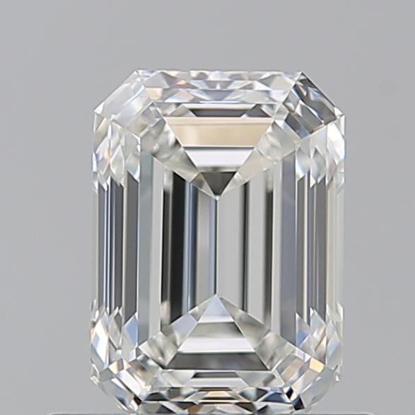 0.91ct Emerald I VVS1 Natural Diamond