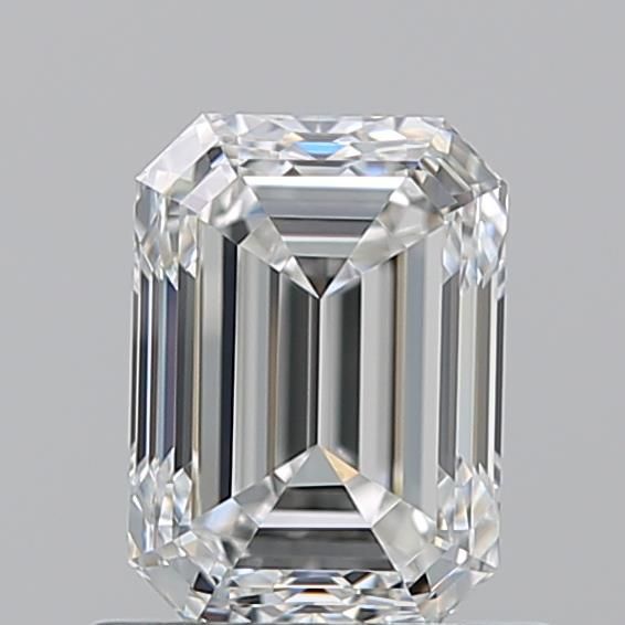 1.01ct Emerald F VVS2 Natural Diamond