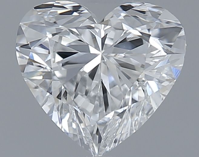 0.9ct Heart D VS1 Natural Diamond