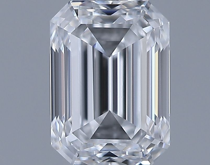 0.71ct Emerald D VVS2 Natural Diamond