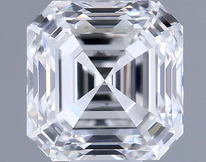 0.71ct Asscher F VS1 Natural Diamond