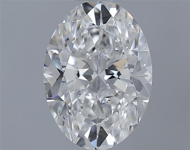 0.81ct Oval F SI1 Natural Diamond