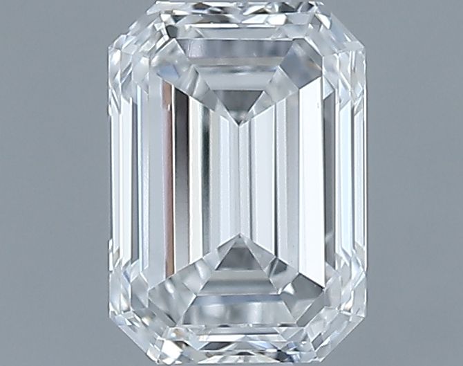 0.6ct Emerald D VVS2 Natural Diamond