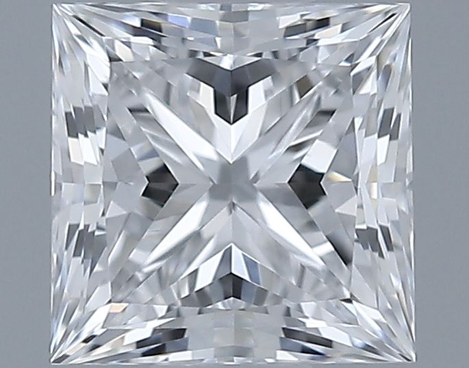 0.6ct Princess D VVS1 Natural Diamond
