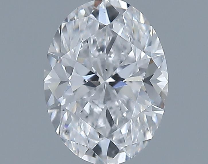 0.71ct Oval D SI1 Natural Diamond