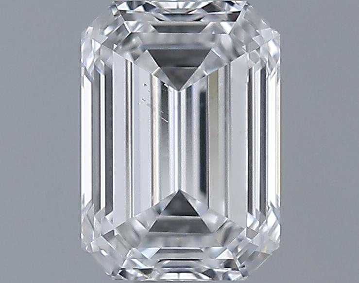 0.77ct Emerald D VS2 Natural Diamond
