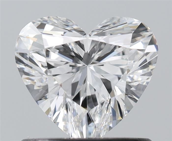 0.7ct Heart E VS2 Natural Diamond