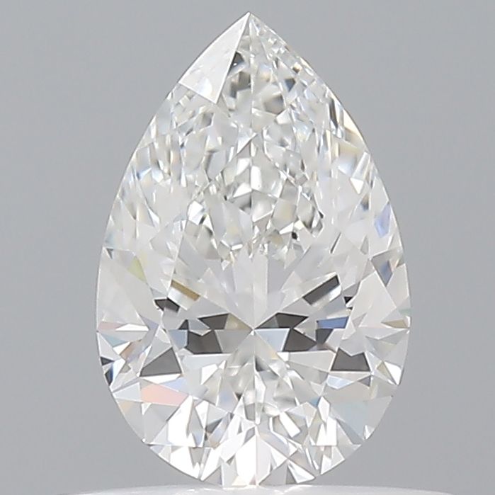 0.52ct Pear F VVS1 Natural Diamond