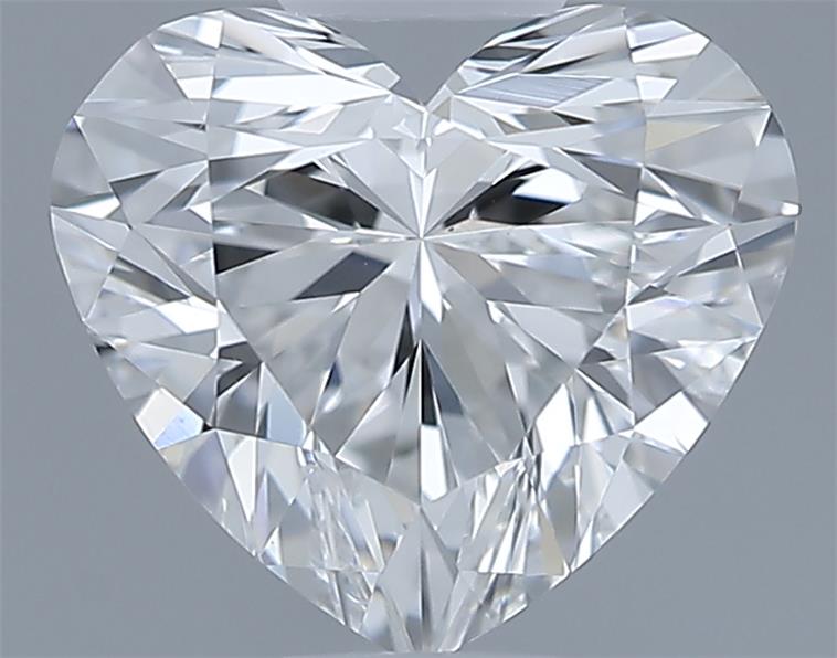 0.9ct Heart F VS1 Natural Diamond