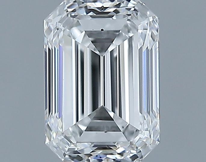 1ct Emerald E SI1 Natural Diamond